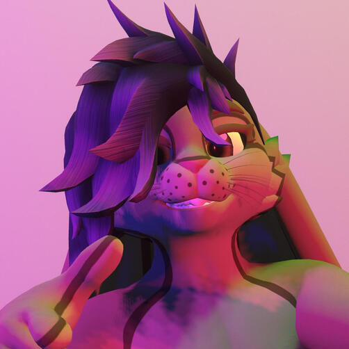 Endi Rabbit Endi's personal sona in VRChat